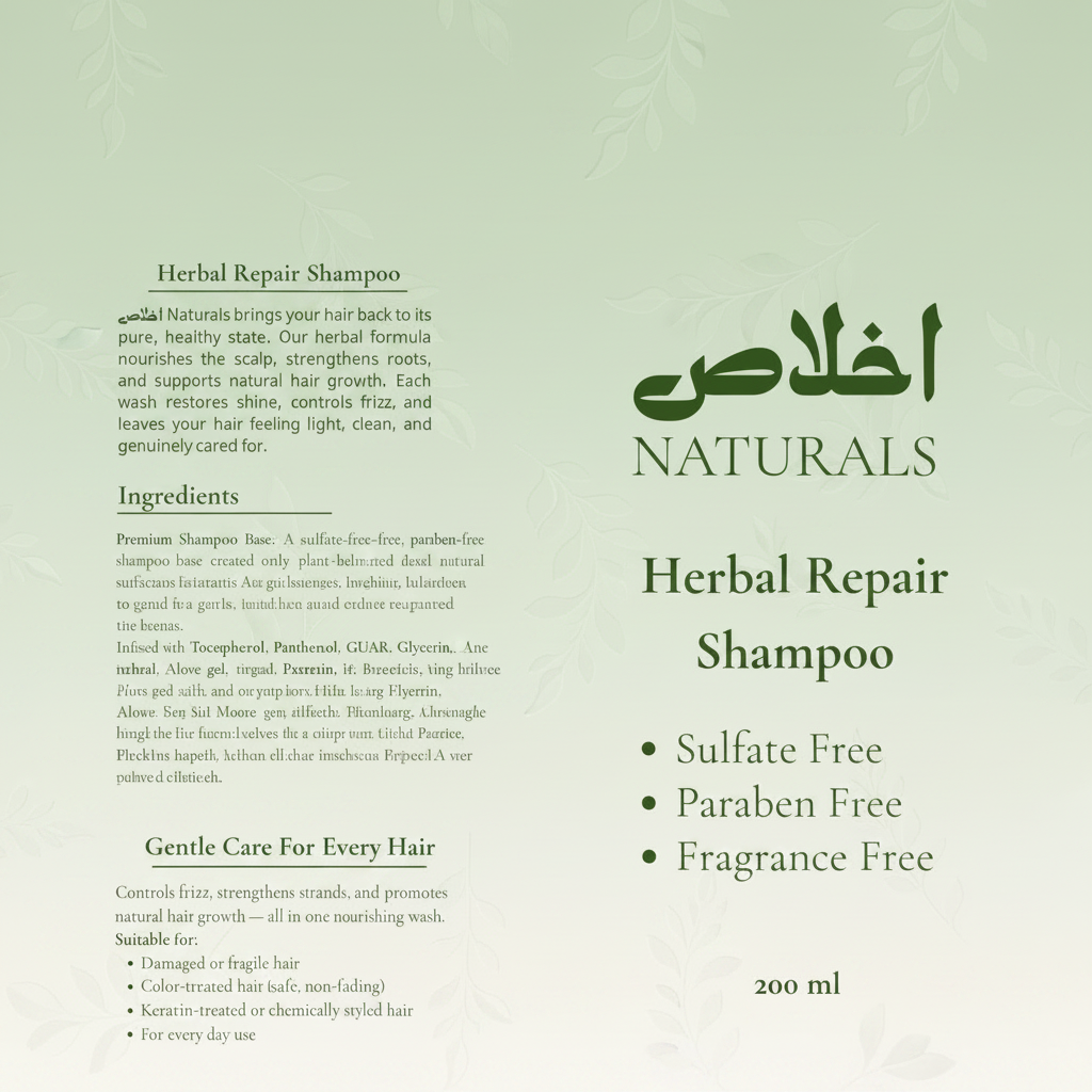 Herbal Repair Shampoo